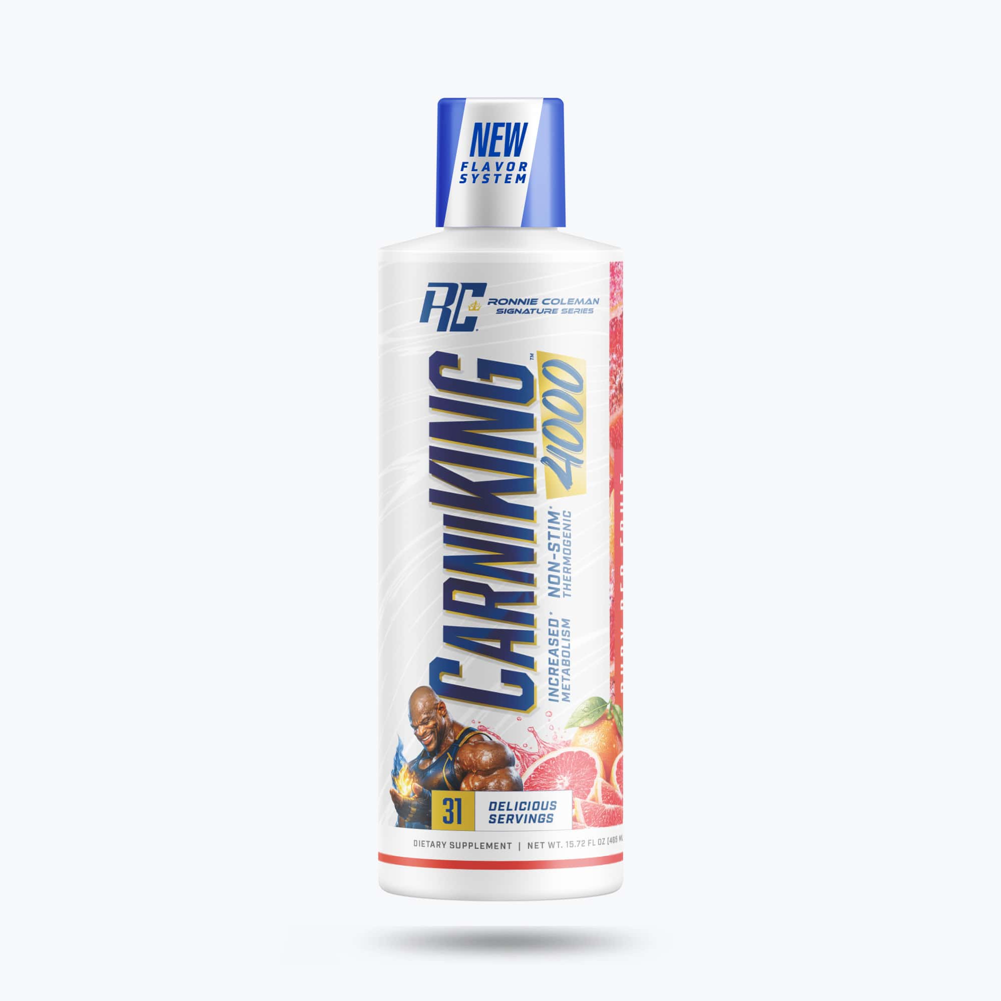 Ronnie Coleman Signature Series Fat Burner Ruby Red Fruit CarniKING 4000 Ronnie Coleman Signature Series Bodybuilding Supplements