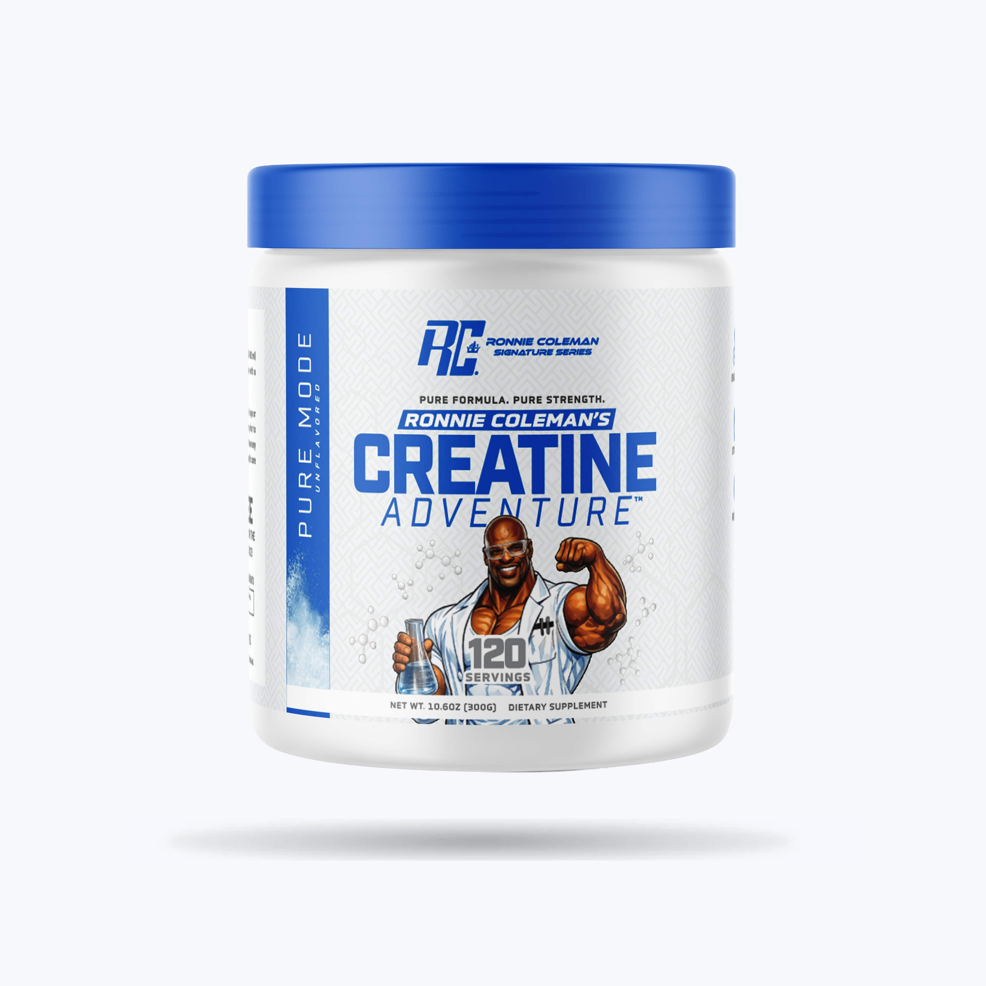 Ronnie Coleman Signature Series Essentials PURE Mode Creatine Adventure - Unflavored Ronnie Coleman Signature Series Bodybuilding Supplements