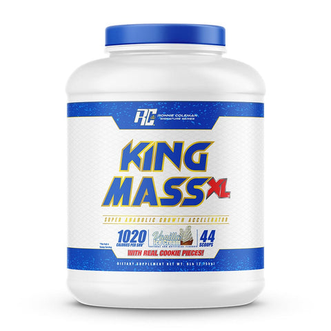 Image of Ronnie Coleman Signature Series Mass Gainer 6lb / Vanilla Ice Cream King Mass XL Gainer Ronnie Coleman Signature Series Bodybuilding Supplements