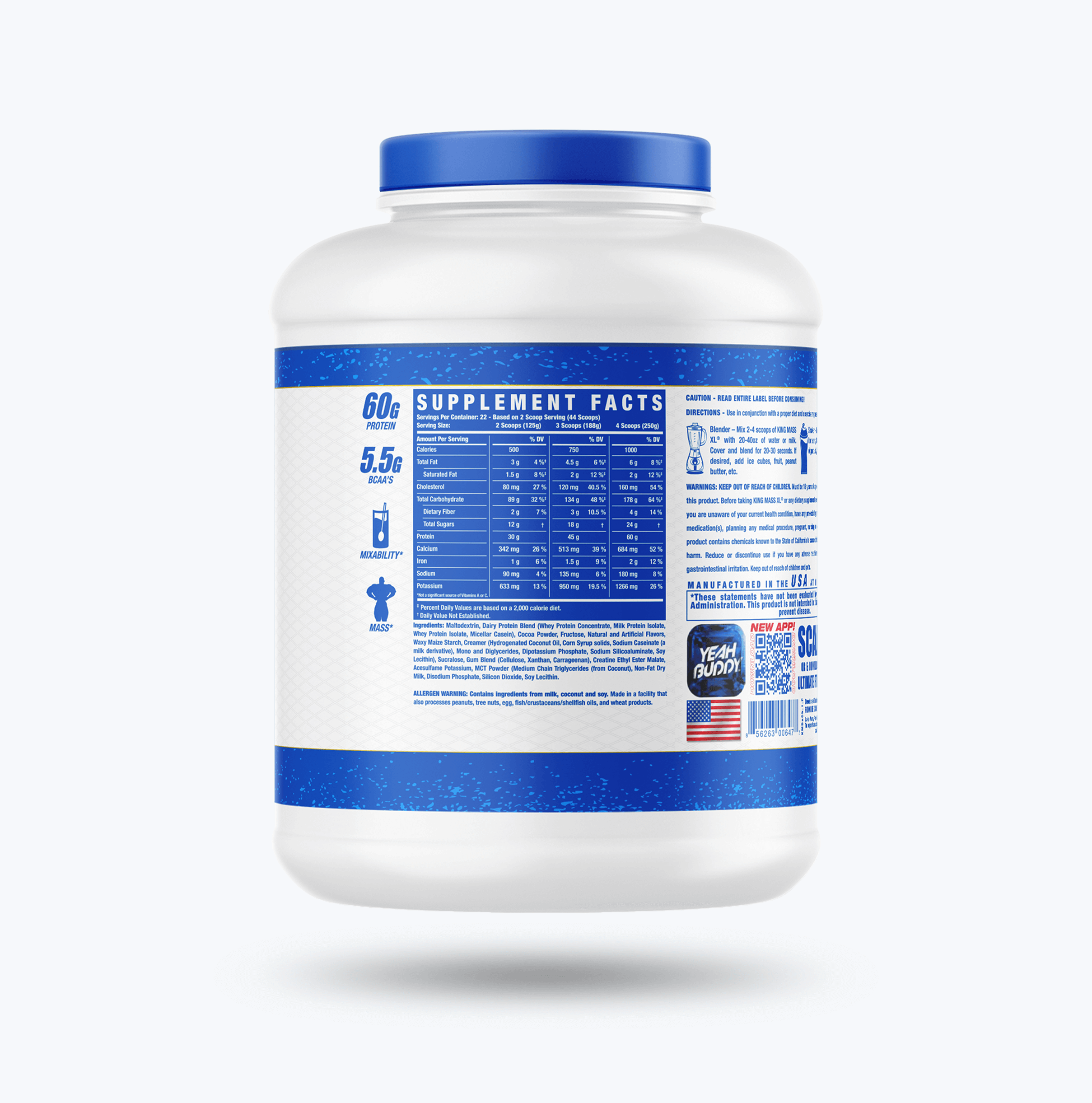 Ronnie Coleman Signature Series Mass Gainer King Mass XL Ronnie Coleman Signature Series Bodybuilding Supplements