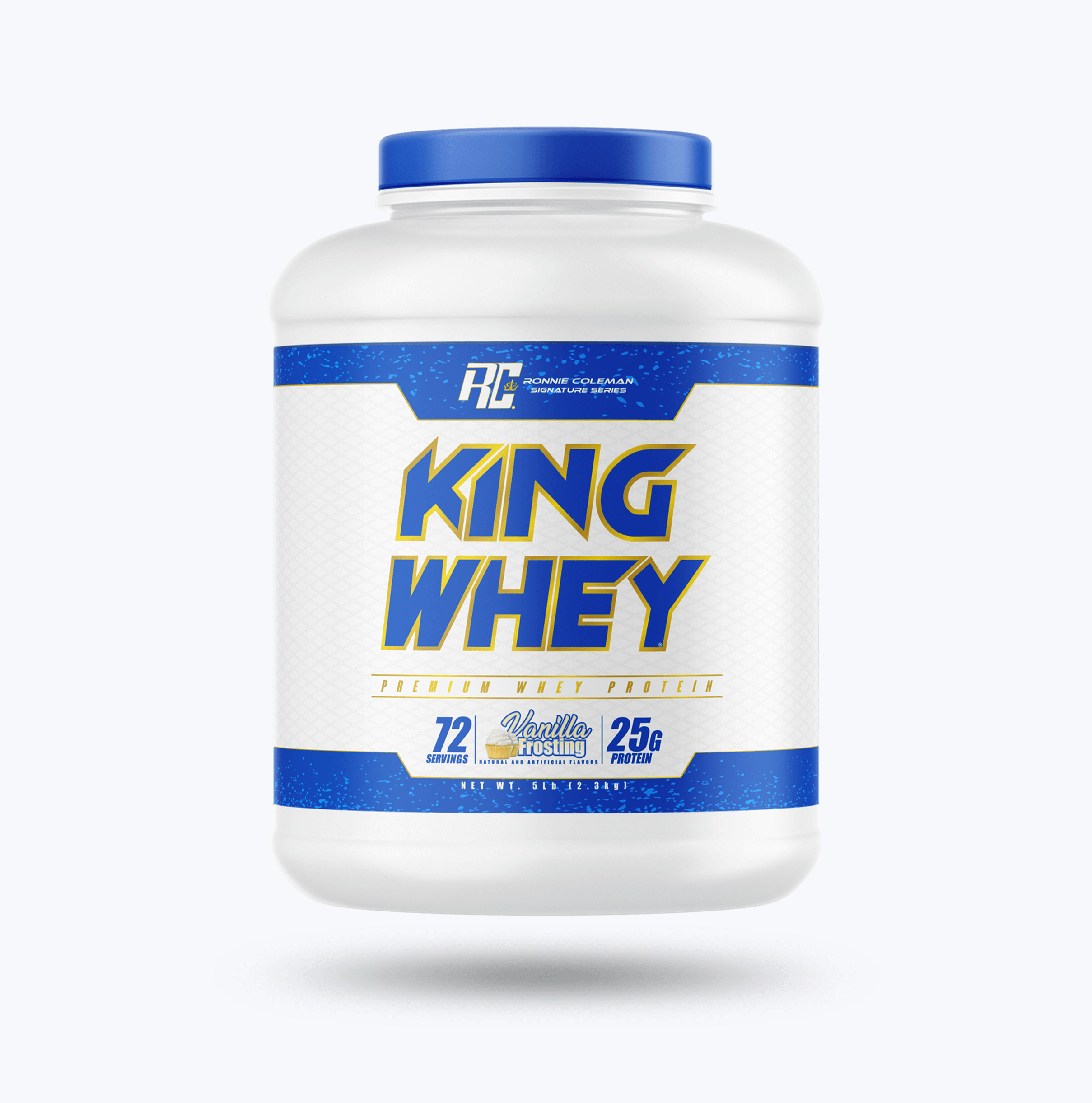 Ronnie Coleman Signature Series Protein 5lbs / Vanilla Frosting King Whey Ronnie Coleman Signature Series Bodybuilding Supplements