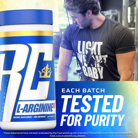 Image of Ronnie Coleman Signature Series Pre Workout L-Arginine XS - Capsules Ronnie Coleman Signature Series Bodybuilding Supplements