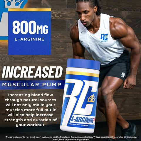 Image of Ronnie Coleman Signature Series Pre Workout L-Arginine XS - Capsules Ronnie Coleman Signature Series Bodybuilding Supplements