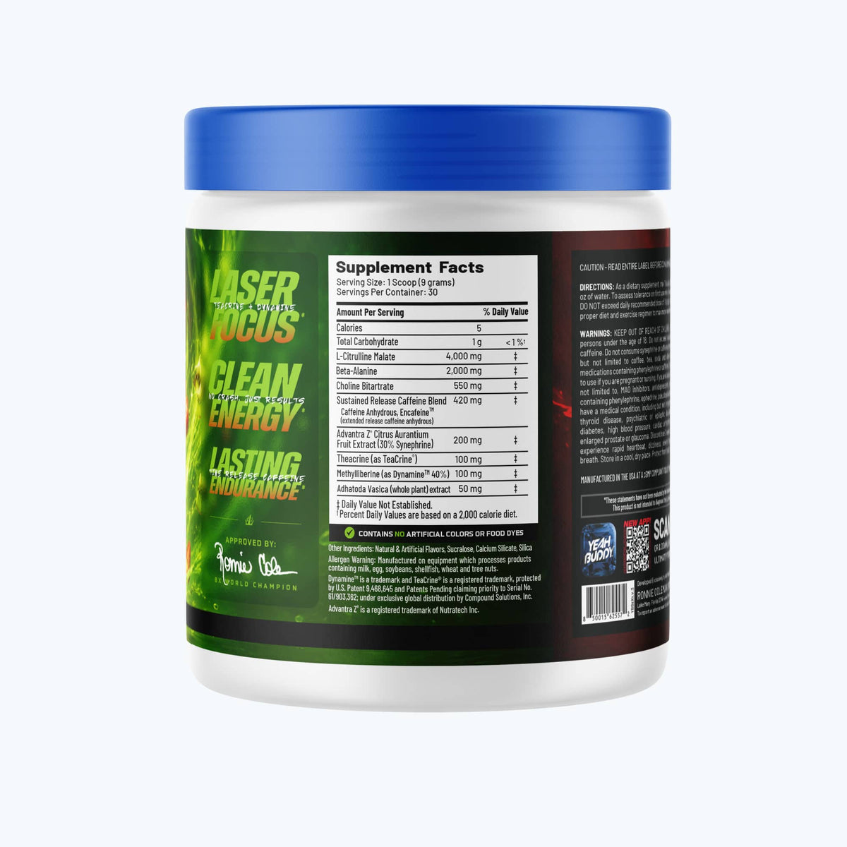 Ronnie Coleman Signature Series Pre Workout *NEW LOOK* Yeah Buddy Ronnie Coleman Signature Series Bodybuilding Supplements