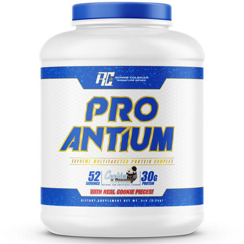 Image of Ronnie Coleman Signature Series Protein Cookies N' Cream Pro-Antium Multifaceted Protein Ronnie Coleman Signature Series Bodybuilding Supplements