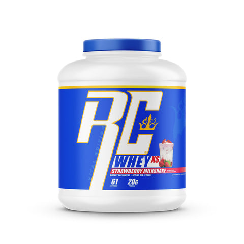 Image of Ronnie Coleman Signature Series Protein Strawberry Milkshake WHEY-XS 5lbs Bottle Ronnie Coleman Signature Series Bodybuilding Supplements