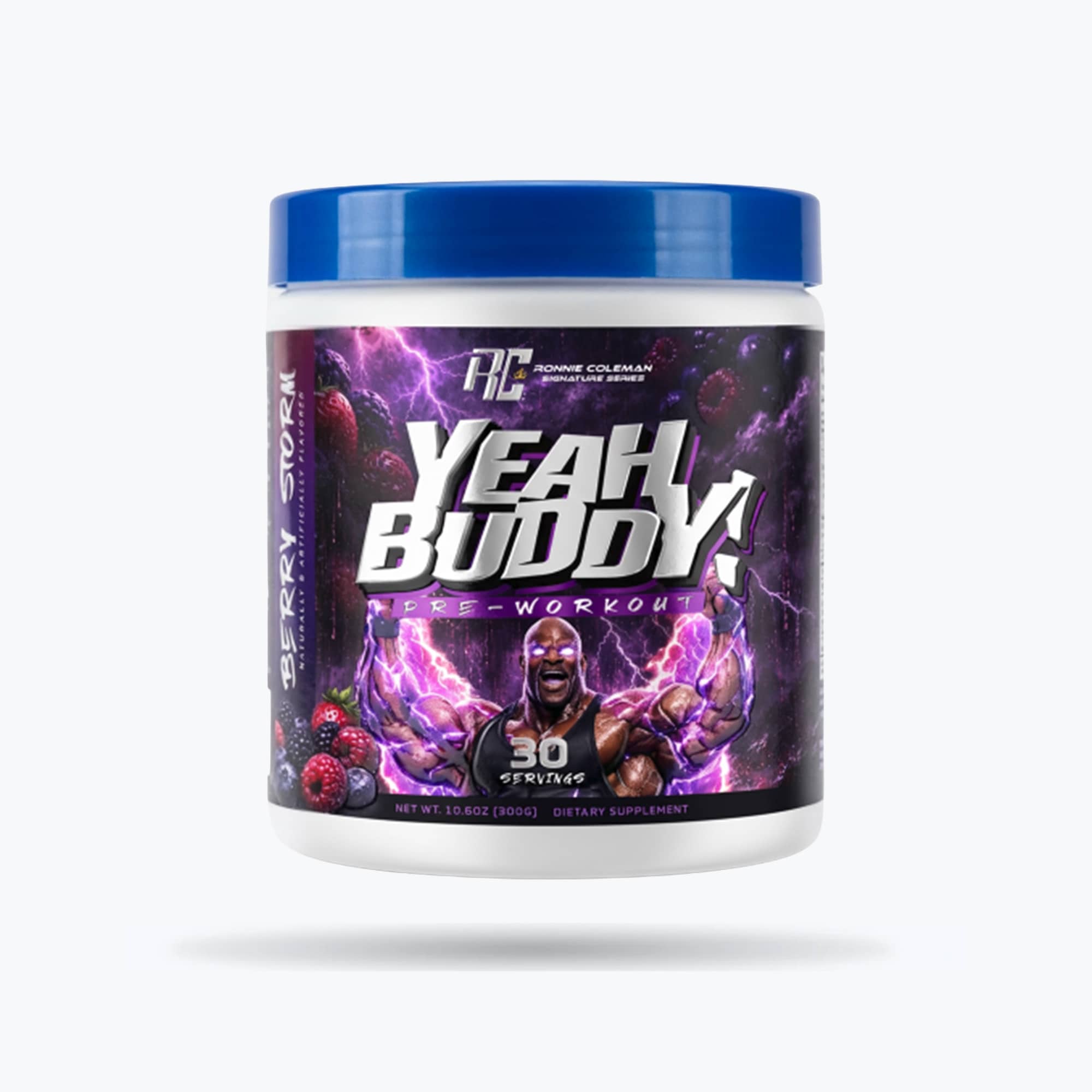 Ronnie Coleman Signature Series Pre Workout 30 Servings / Berry Storm Yeah Buddy Ronnie Coleman Signature Series Bodybuilding Supplements