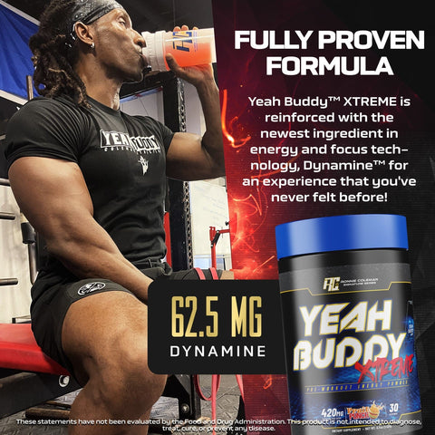 Image of Ronnie Coleman Signature Series Pre Workout YEAH BUDDY™ Xtreme Pre-Workout Powder Ronnie Coleman Signature Series Bodybuilding Supplements