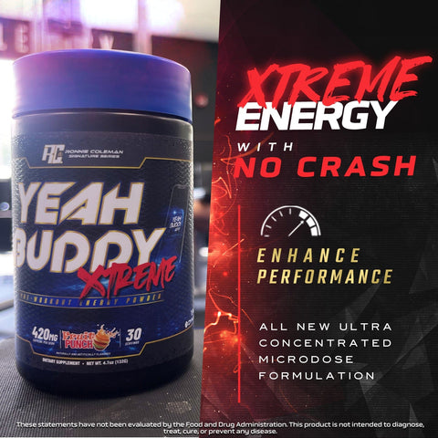 Image of Ronnie Coleman Signature Series Pre Workout YEAH BUDDY™ Xtreme Pre-Workout Powder Ronnie Coleman Signature Series Bodybuilding Supplements