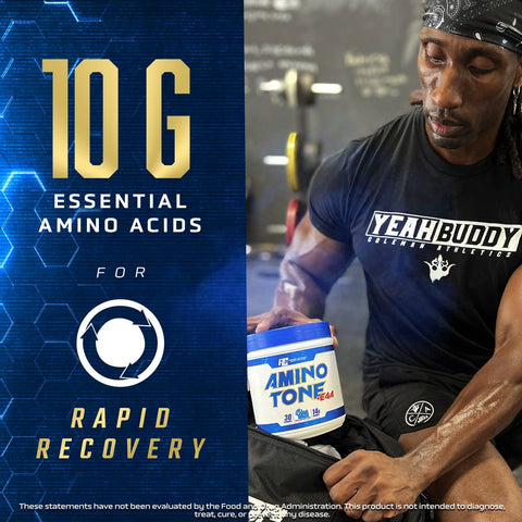 Image of Ronnie Coleman Signature Series Aminos Amino Tone + EAA Powder Ronnie Coleman Signature Series Bodybuilding Supplements