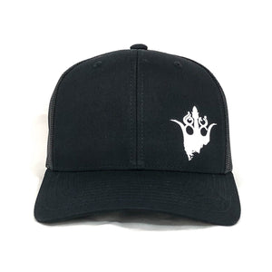 Ronnie Coleman Signature Series Apparel & Accessories Crown Logo Snapback Hat - WHITE/BLACK Ronnie Coleman Signature Series Bodybuilding Supplements