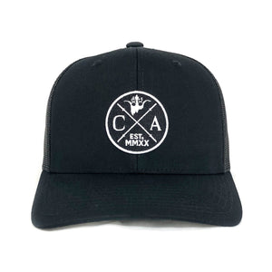 Ronnie Coleman Signature Series Apparel & Accessories Black Identity Snapback Hat Ronnie Coleman Signature Series Bodybuilding Supplements