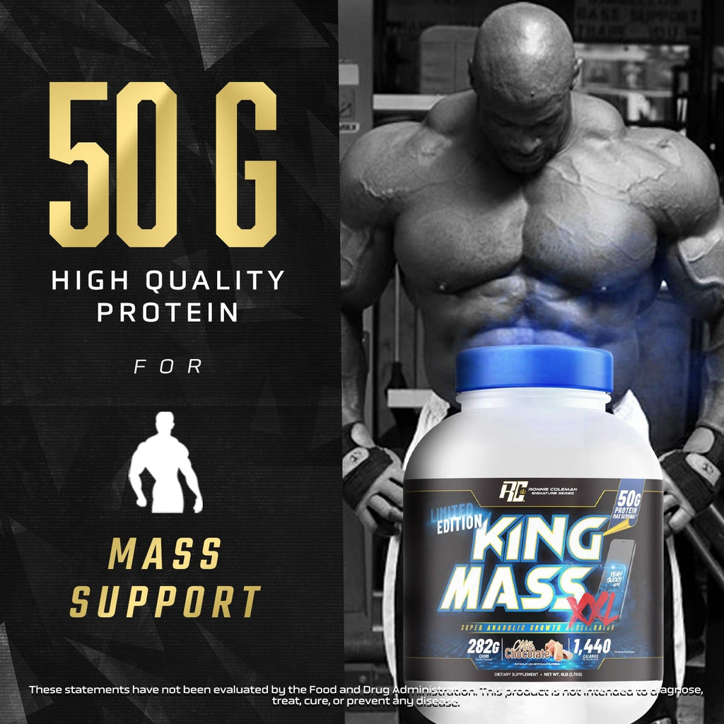 Ronnie Coleman Signature Series Mass Gainer King Mass XXL Gainer Ronnie Coleman Signature Series Bodybuilding Supplements