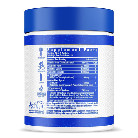 Image of Ronnie Coleman Signature Series Essentials King Test 8X Ronnie Coleman Signature Series Bodybuilding Supplements