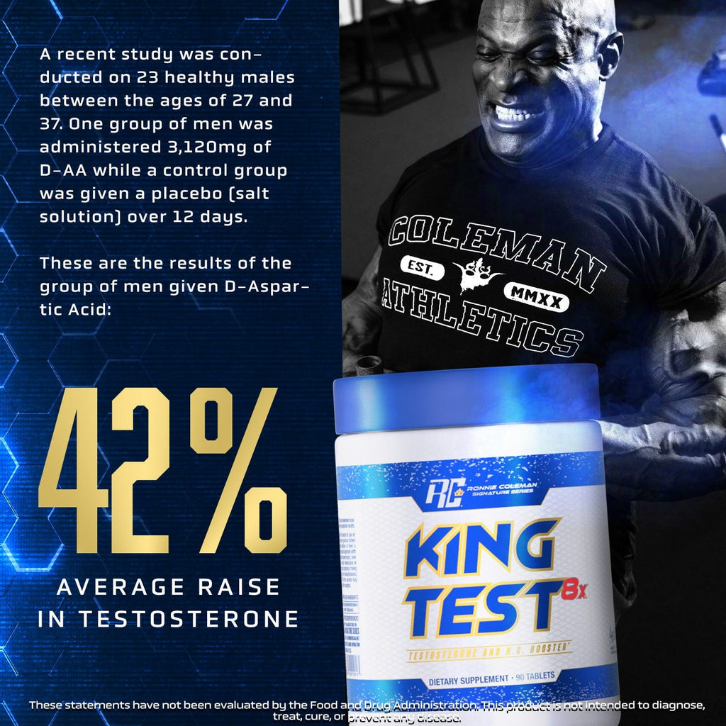 Ronnie Coleman Signature Series Essentials King Test 8X Ronnie Coleman Signature Series Bodybuilding Supplements