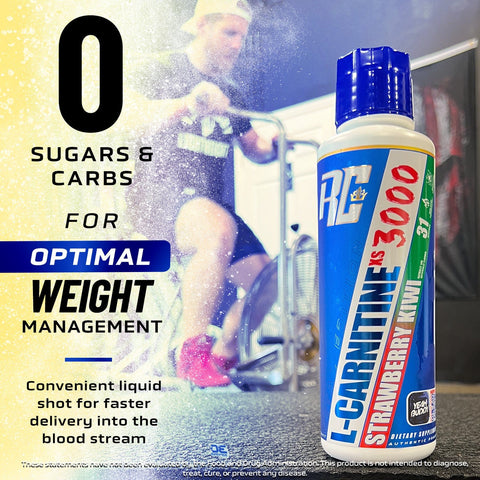 Image of Ronnie Coleman Signature Series Fat Burner L-Carnitine XS Liquid 3,000MG Ronnie Coleman Signature Series Bodybuilding Supplements