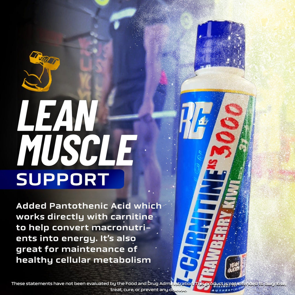 Ronnie Coleman Signature Series Fat Burner L-Carnitine XS Liquid 3,000MG Ronnie Coleman Signature Series Bodybuilding Supplements