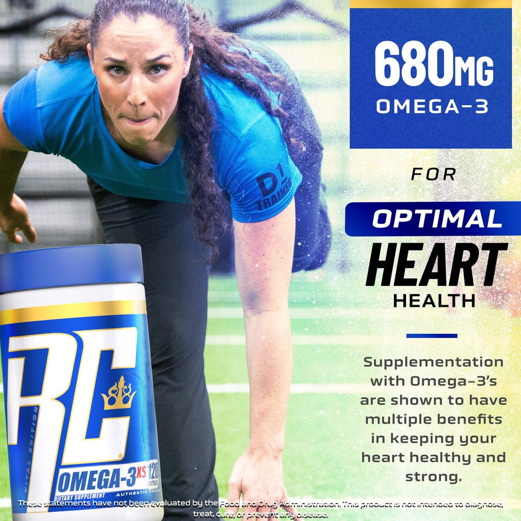 Ronnie Coleman Signature Series Essentials Omega-3 XS Fish Oil Softgels Ronnie Coleman Signature Series Bodybuilding Supplements