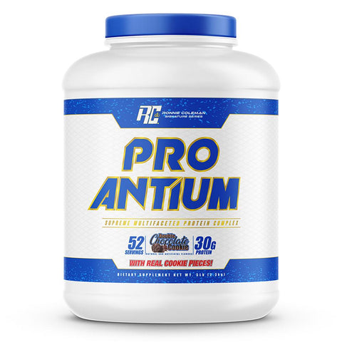 Image of Ronnie Coleman Signature Series Protein Double Chocolate Cookie Pro-Antium Ronnie Coleman Signature Series Bodybuilding Supplements