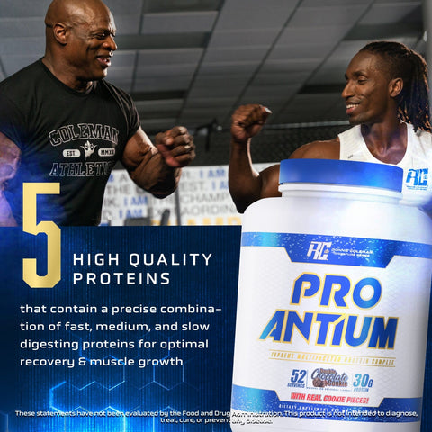 Image of Ronnie Coleman Signature Series Protein Pro-Antium Multufaceted Protein Ronnie Coleman Signature Series Bodybuilding Supplements