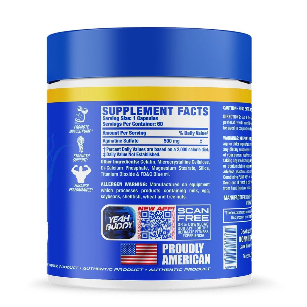 Ronnie Coleman Signature Series Pre Workout 60ct Pump-XS Ronnie Coleman Signature Series Bodybuilding Supplements