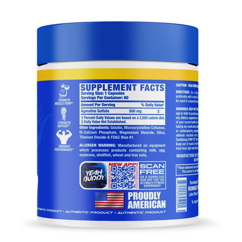 Image of Ronnie Coleman Signature Series Pre Workout 60ct Pump-XS Ronnie Coleman Signature Series Bodybuilding Supplements