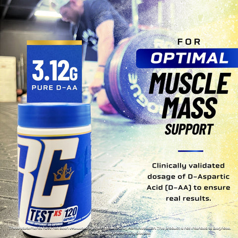 Image of Ronnie Coleman Signature Series Essentials 120 ct Test-XS Ronnie Coleman Signature Series Bodybuilding Supplements