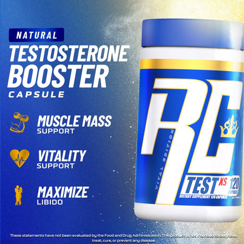 Image of Ronnie Coleman Signature Series Essentials 120 ct Test-XS Ronnie Coleman Signature Series Bodybuilding Supplements