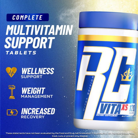 Image of Ronnie Coleman Signature Series Essentials Vita XS Tablets Ronnie Coleman Signature Series Bodybuilding Supplements