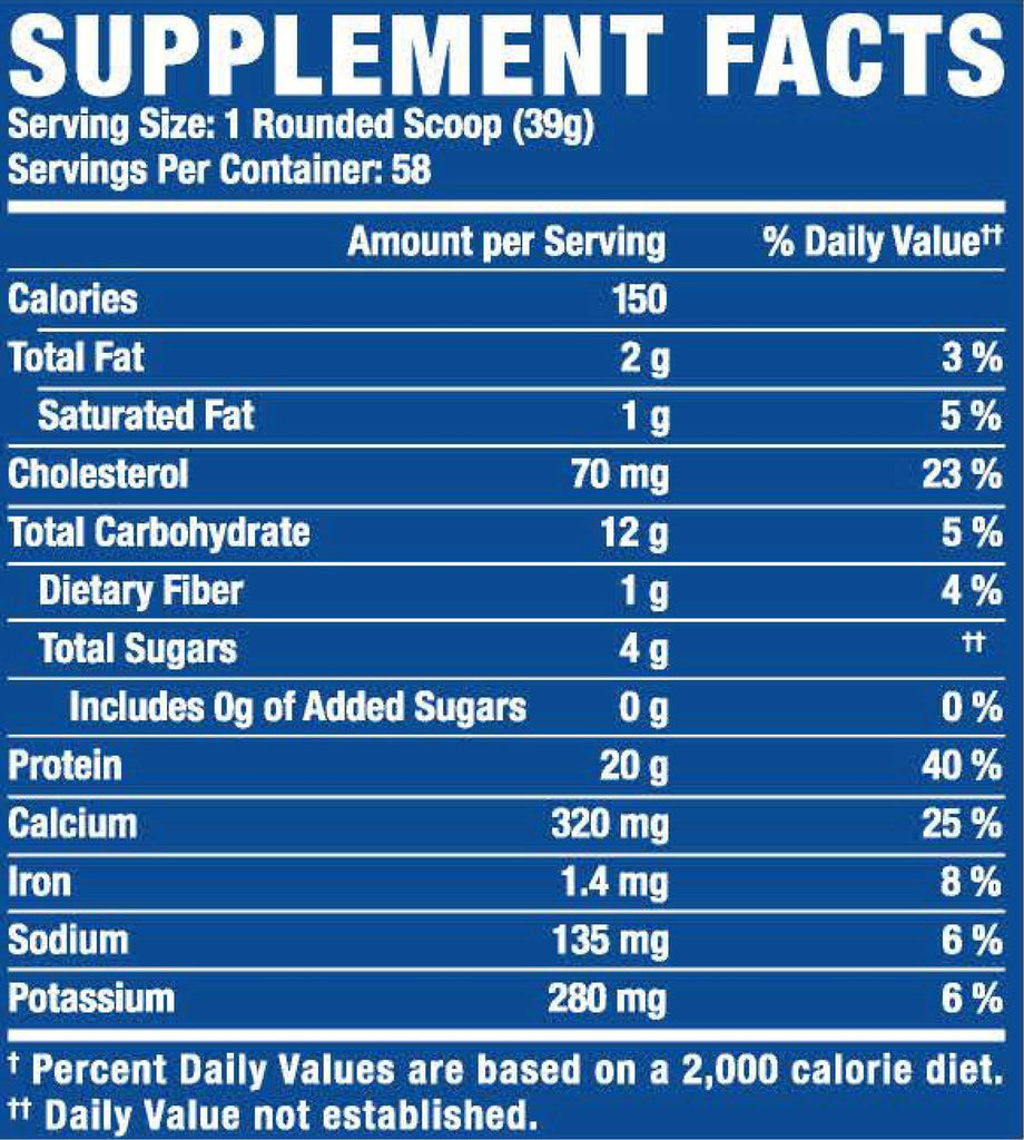 Ronnie Coleman Signature Series Protein WHEY XS 5lb Bag Ronnie Coleman Signature Series Bodybuilding Supplements