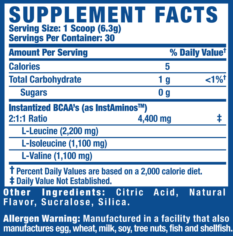 Supplement Fact Image