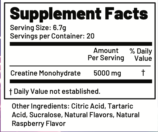 Supplement Fact Image