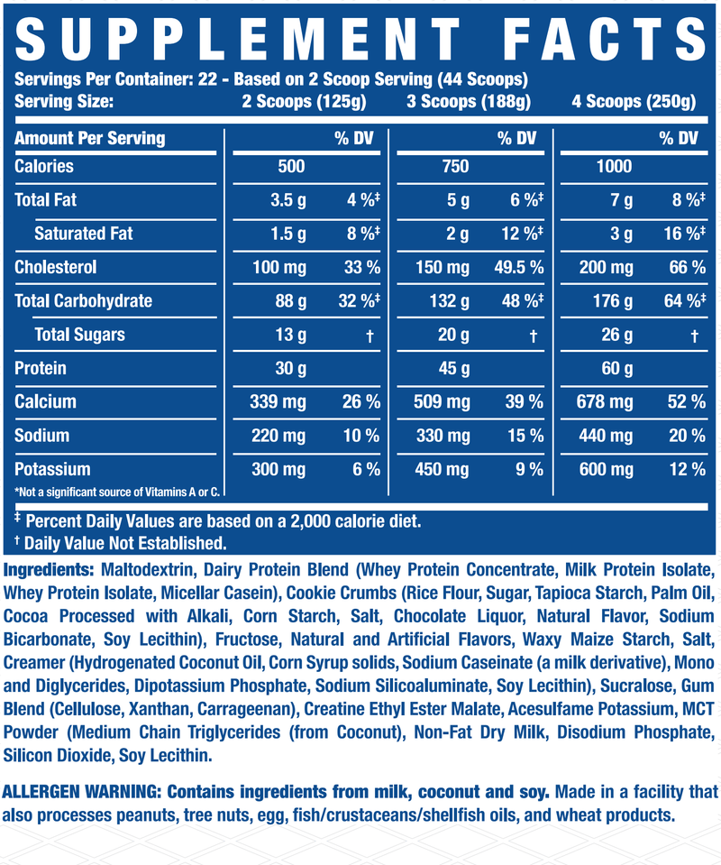 Supplement Fact Image