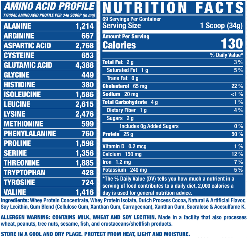 Supplement Fact Image
