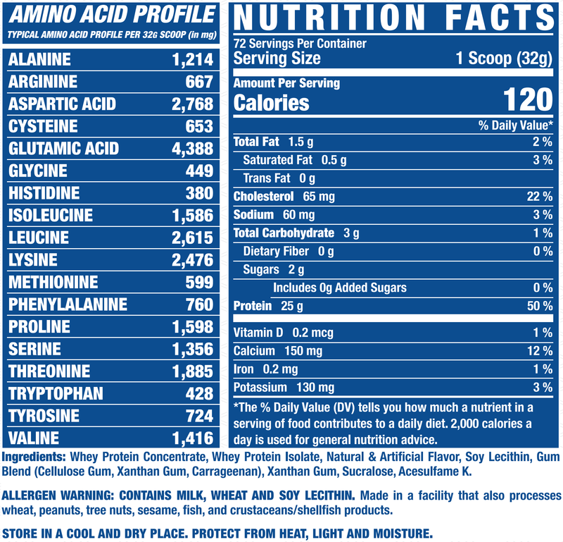 Supplement Fact Image