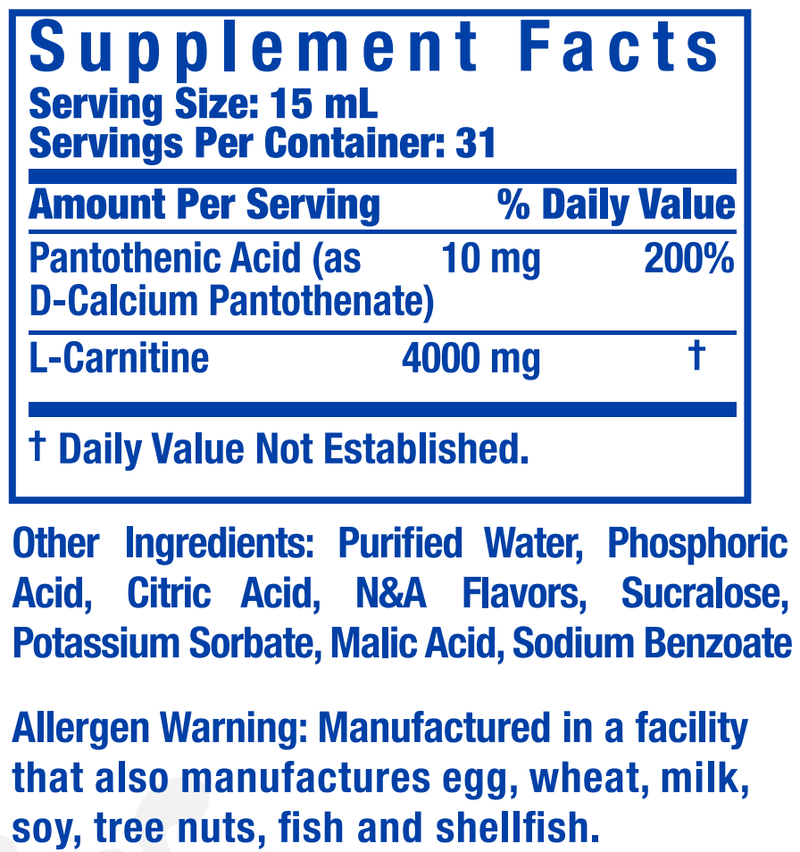Supplement Fact Image