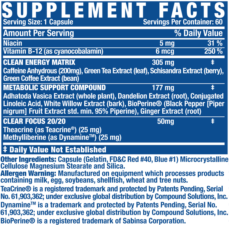 Supplement Fact Image