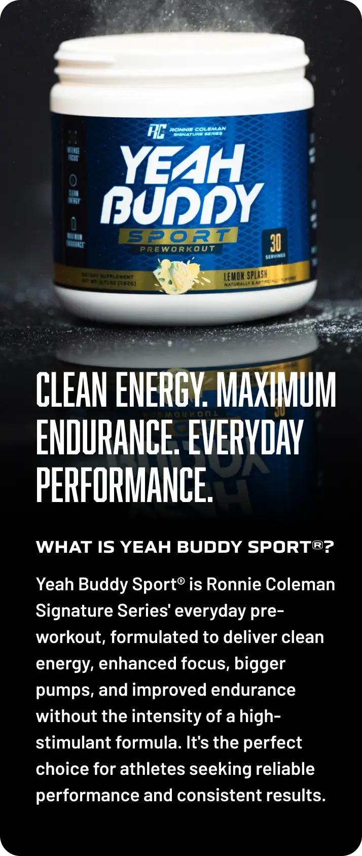 Product banner