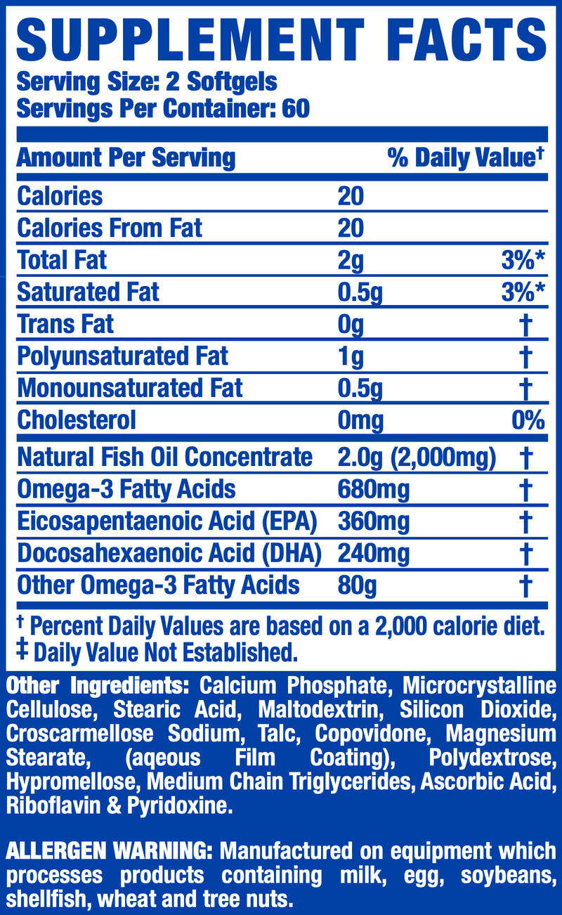 Supplement Fact Image