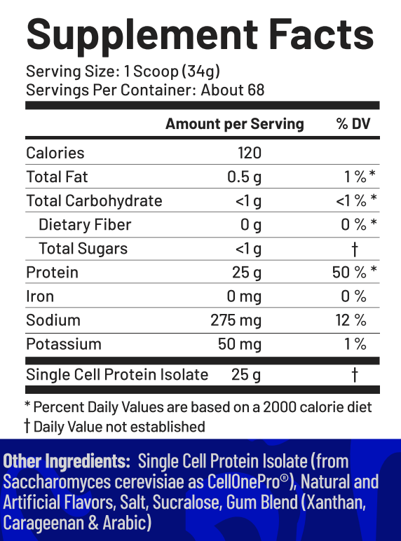 Supplement Fact Image