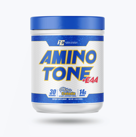 Image of Ronnie Coleman Signature Series Aminos 30 servings / Pina Colada Amino Tone EAA Ronnie Coleman Signature Series Bodybuilding Supplements