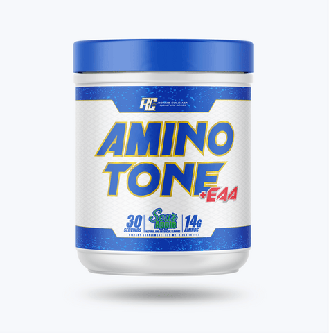 Image of Ronnie Coleman Signature Series Aminos 30 servings / Sour Apple Amino Tone EAA Ronnie Coleman Signature Series Bodybuilding Supplements