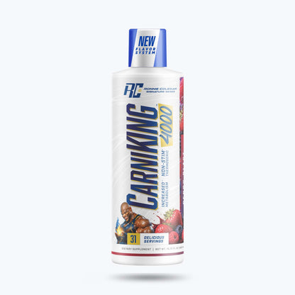 Ronnie Coleman Signature Series Fat Burner Berry Blast CarniKING 4000 Ronnie Coleman Signature Series Bodybuilding Supplements