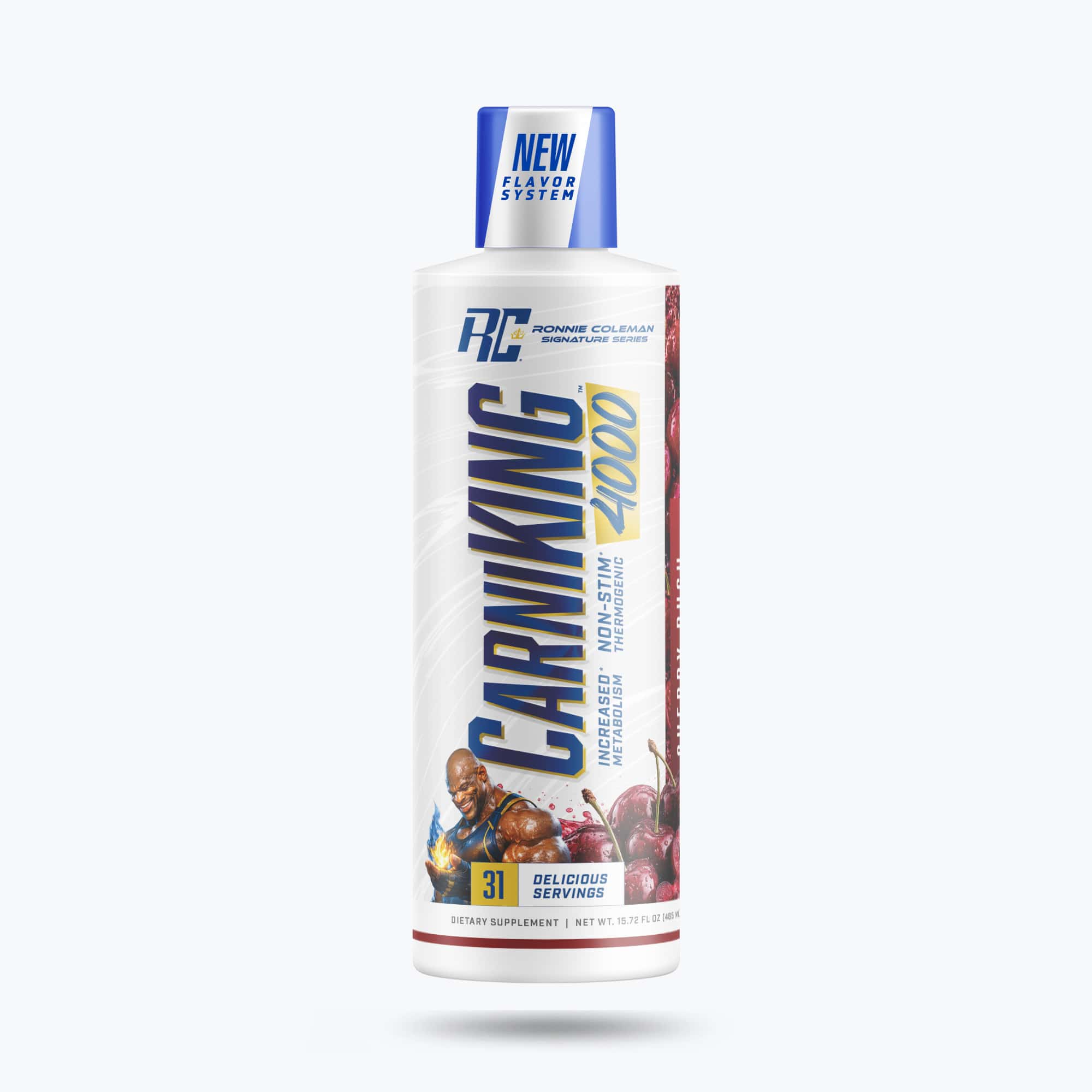 Ronnie Coleman Signature Series Fat Burner Cherry Rush CarniKING 4000 Ronnie Coleman Signature Series Bodybuilding Supplements