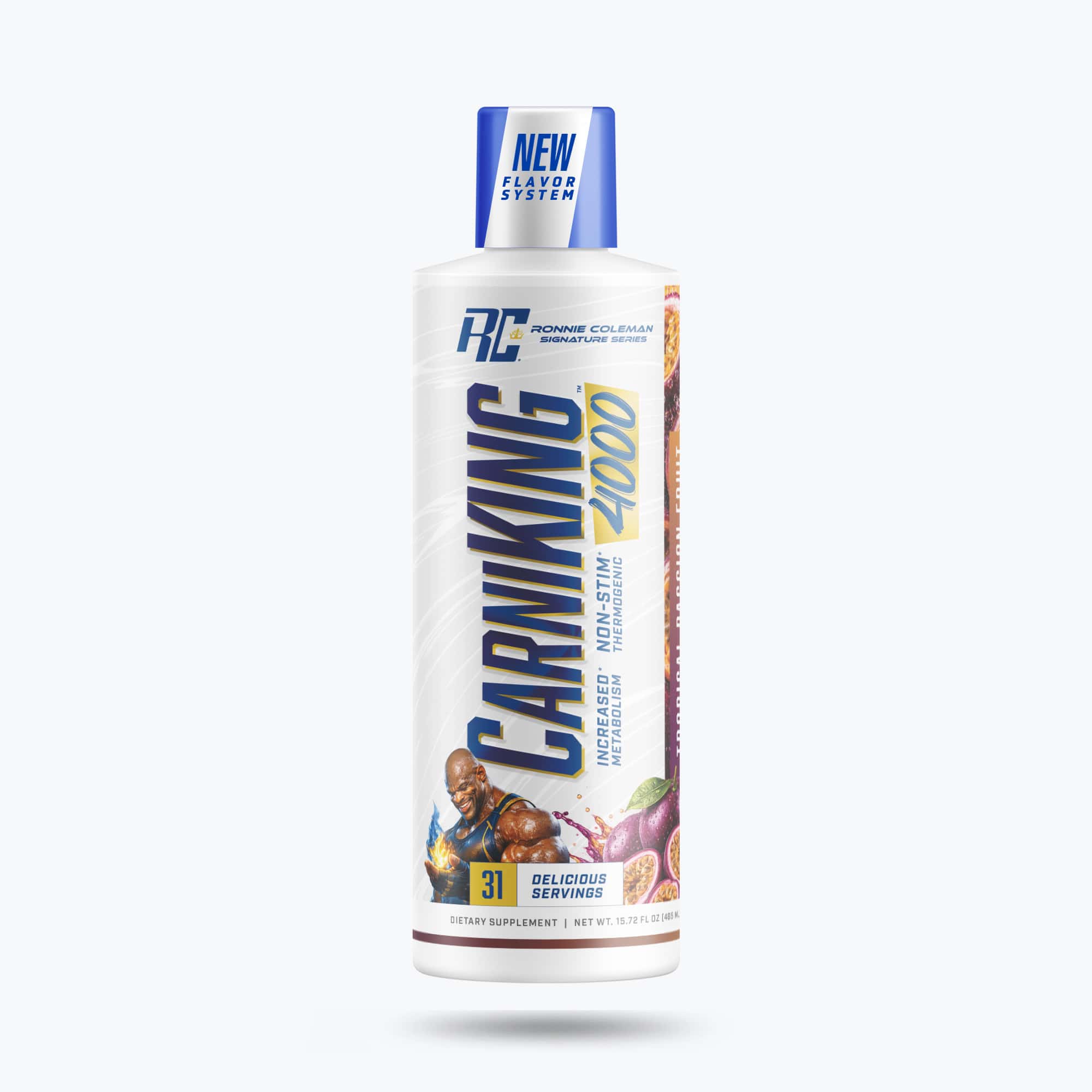 Ronnie Coleman Signature Series Fat Burner Tropical Passion Fruit CarniKING 4000 Ronnie Coleman Signature Series Bodybuilding Supplements