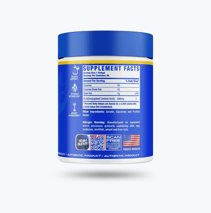 Ronnie Coleman Signature Series Essentials 90ct CLA Conjugated Linoleic Acid Softgels Ronnie Coleman Signature Series Bodybuilding Supplements