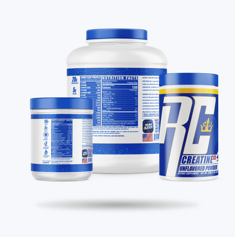 Image of Ronnie Coleman Signature Series Clean Gains Stack - Lean Build Stack Ronnie Coleman Signature Series Bodybuilding Supplements