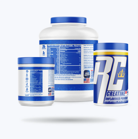 Image of Ronnie Coleman Signature Series Stack Clean Gains Stack - Lean Build Stack Ronnie Coleman Signature Series Bodybuilding Supplements