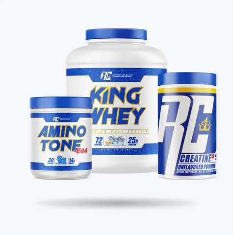 Image of Ronnie Coleman Signature Series Stack Clean Gains Stack - Lean Build Stack Ronnie Coleman Signature Series Bodybuilding Supplements