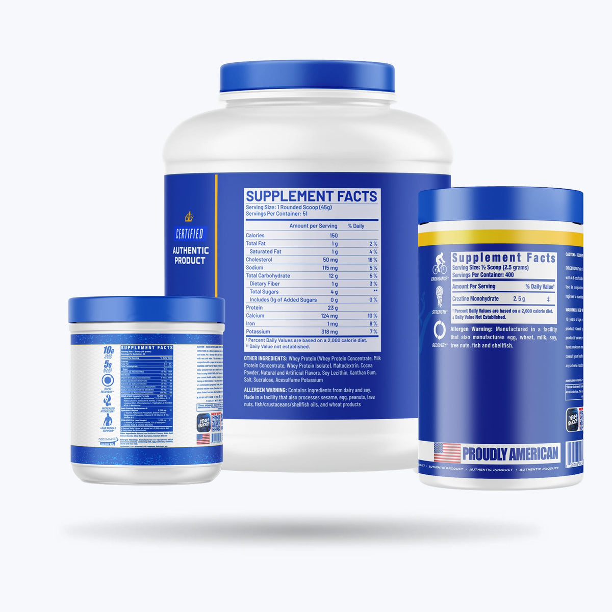 Ronnie Coleman Signature Series Stack Clean Gains Stack - Lean Build Stack Ronnie Coleman Signature Series Bodybuilding Supplements